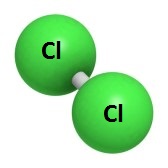 Molecule of Chorine